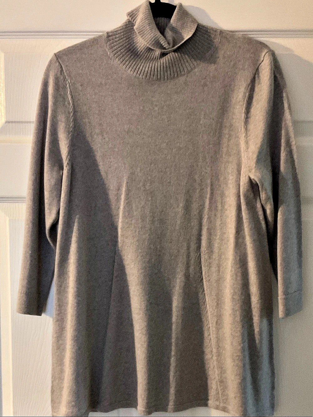 Lands' End Merino Wool Turtleneck Tunic Size Medium Like New